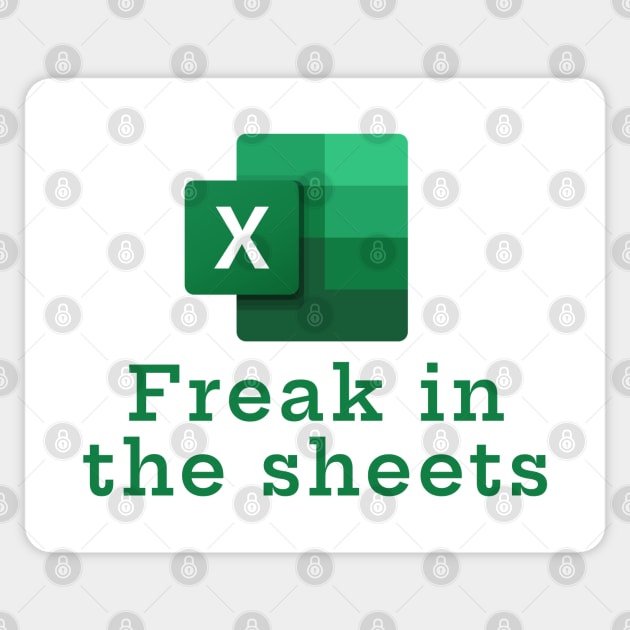 Freak in the sheets Sticker by BodinStreet